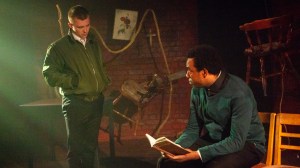 Barry and Father Flannagan meet.