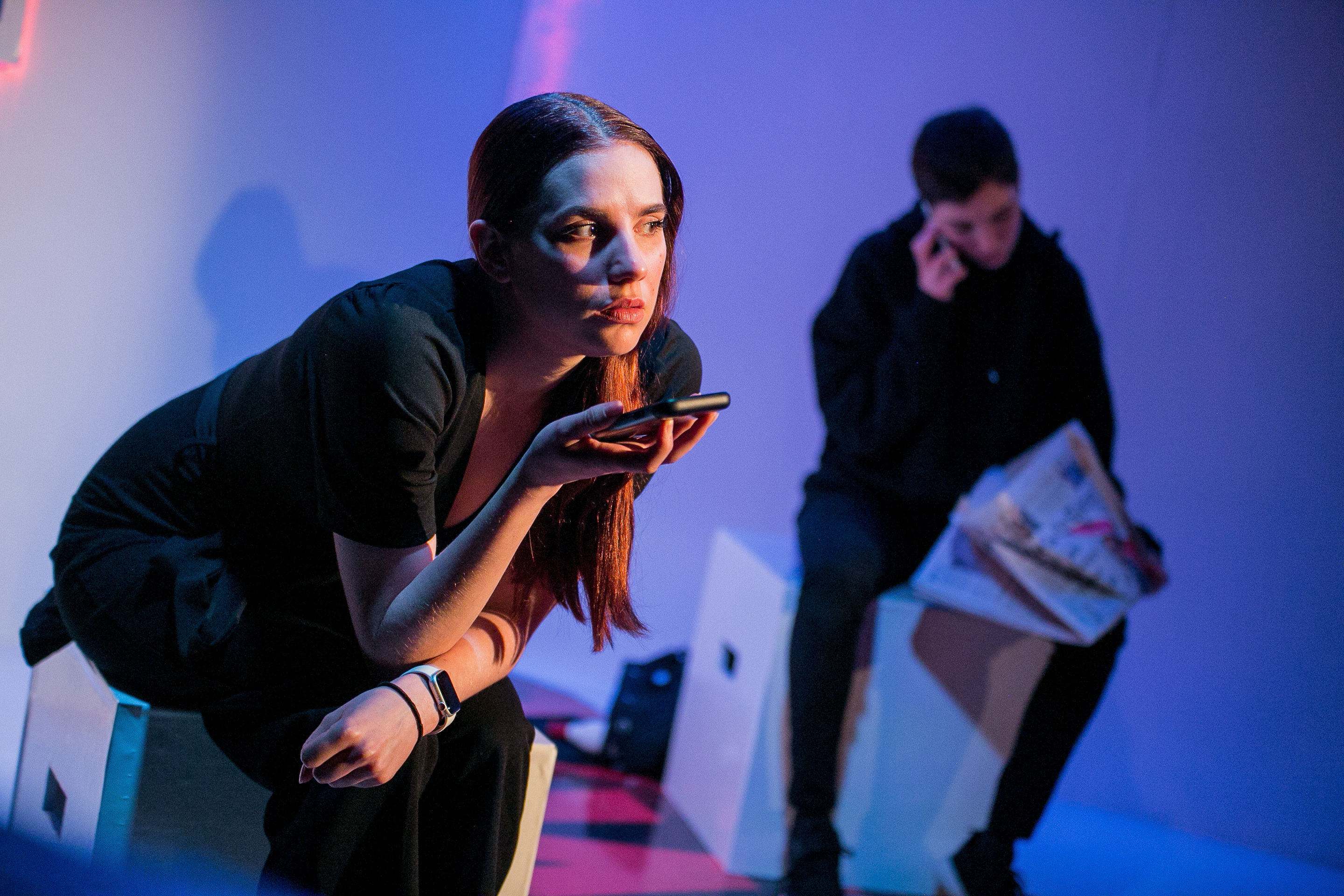 Anomaly, Old Red Lion Theatre (Courtesy of Headshot Toby) (9) Katherine Samuelson and Alice Handoll.jpg