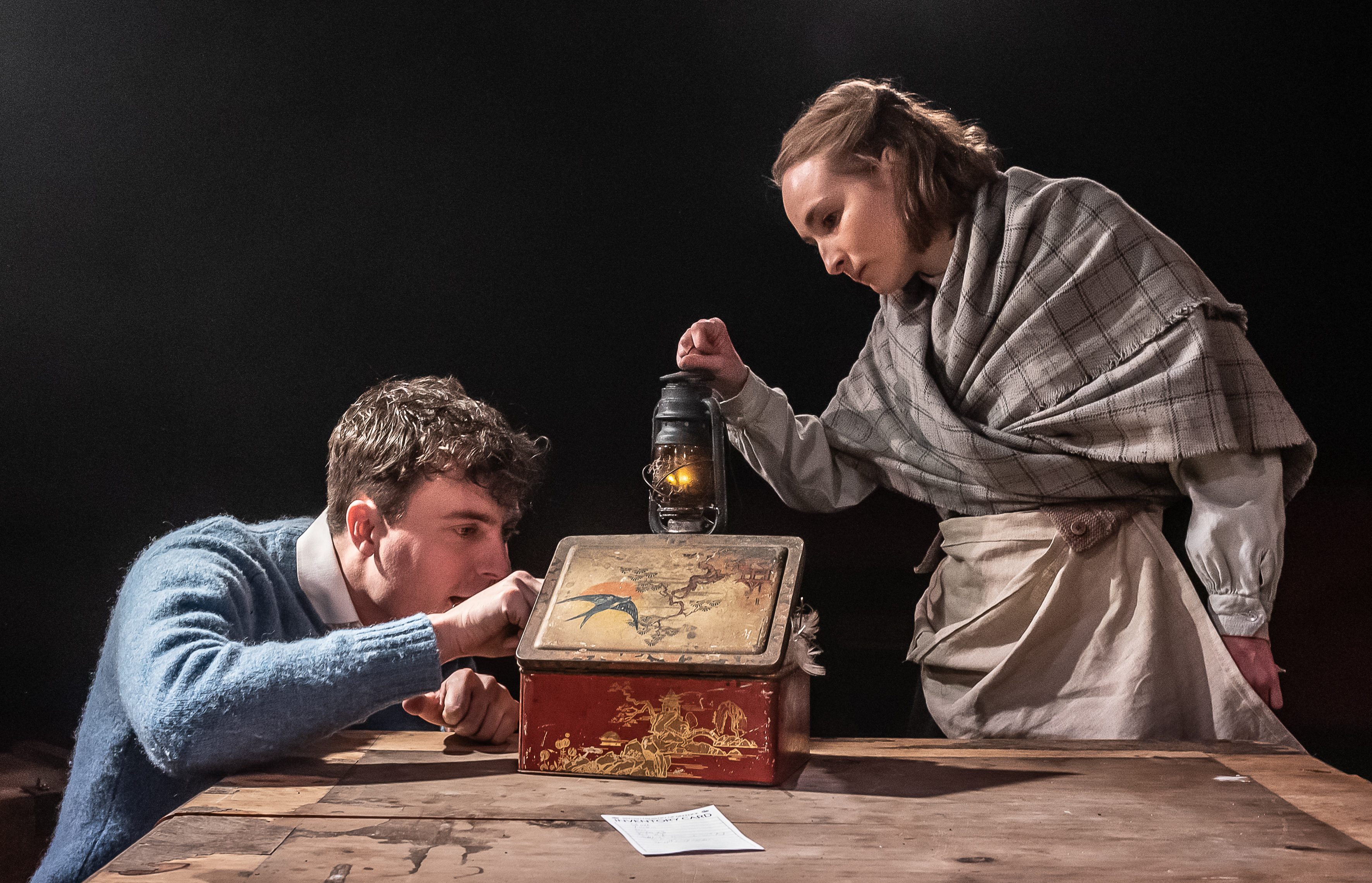 outlying islands, king's head theatre (tom machell, rose wardlaw) - courtesy of clive bard